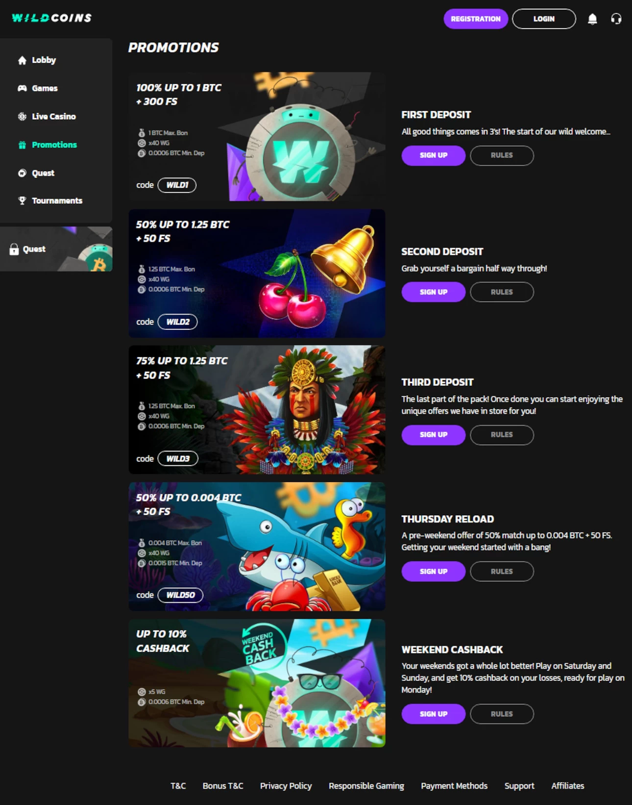 WildCoins Casino Casino